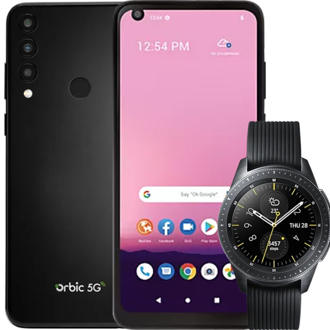 Samsung Galaxy watch 42mm and LG K31 Samsung Galaxy watch 42mm and LG K31