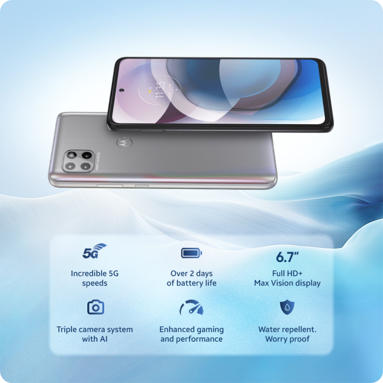  AirTalk Wireless Motorola one 5G ACE - Government phone 2