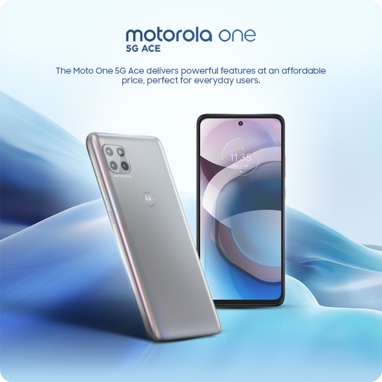  AirTalk Wireless Motorola one 5G ACE - Government phone 1