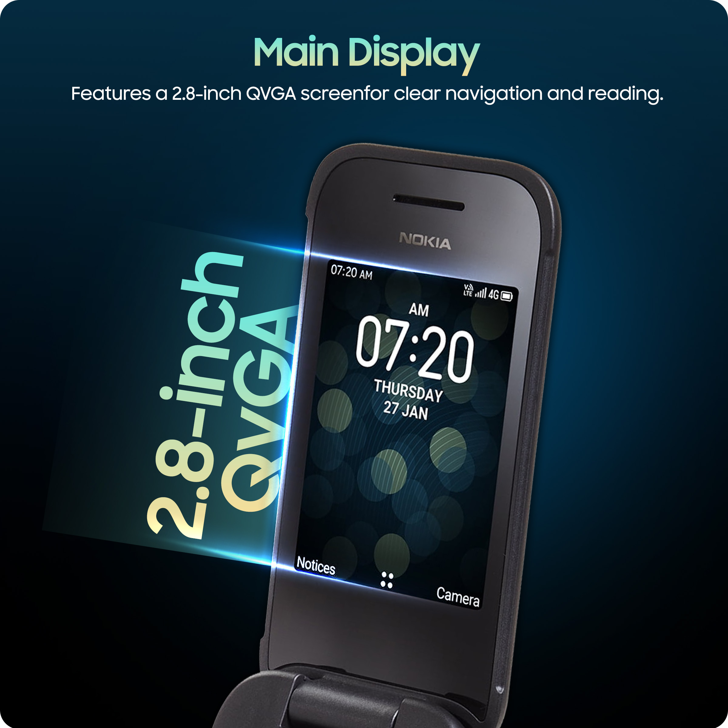 AirTalk Wireless Nokia 2760 Flip - Government phone 8